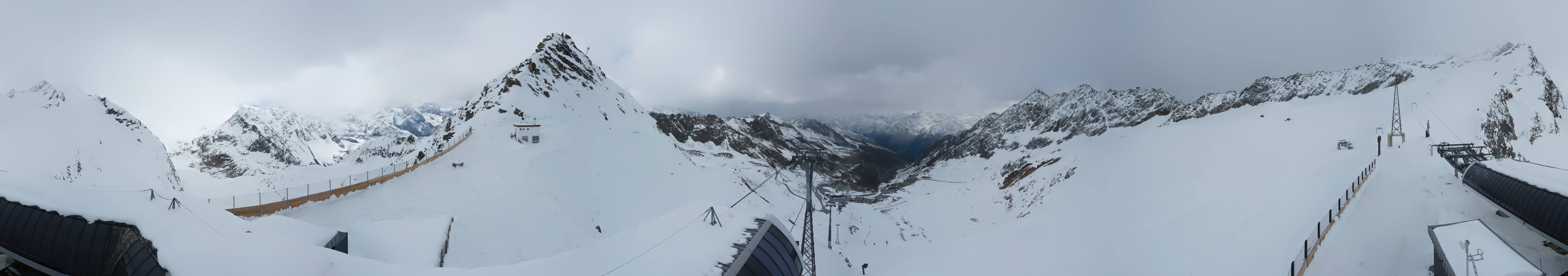 Archiv Foto Webcam Schwarze Schneid / Rettenbachgletscher