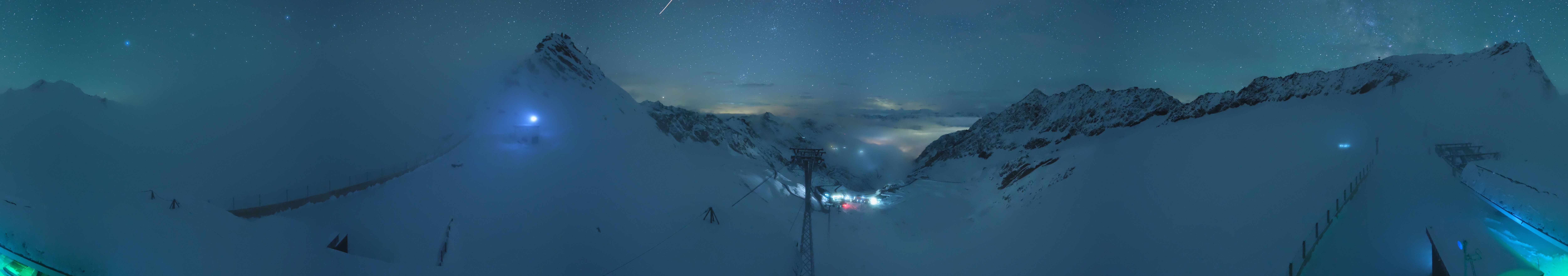 Archived image Webcam Rettenbach Glacier Sölden