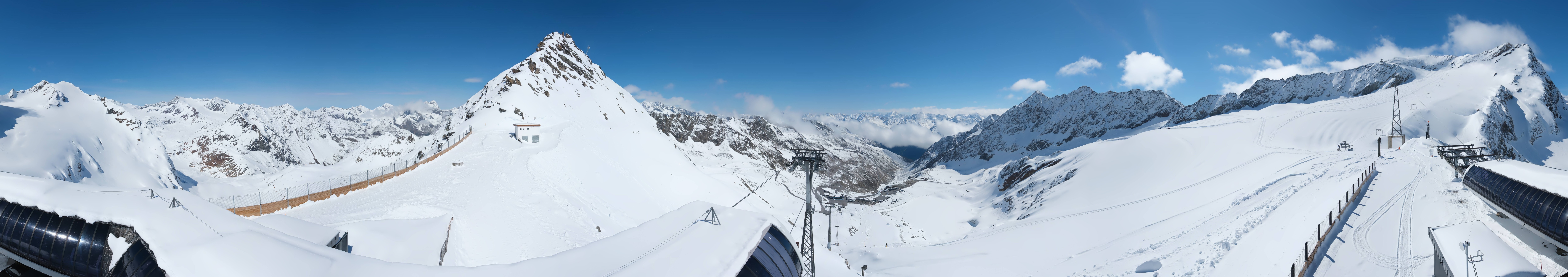 Archived image Webcam Rettenbach Glacier Sölden