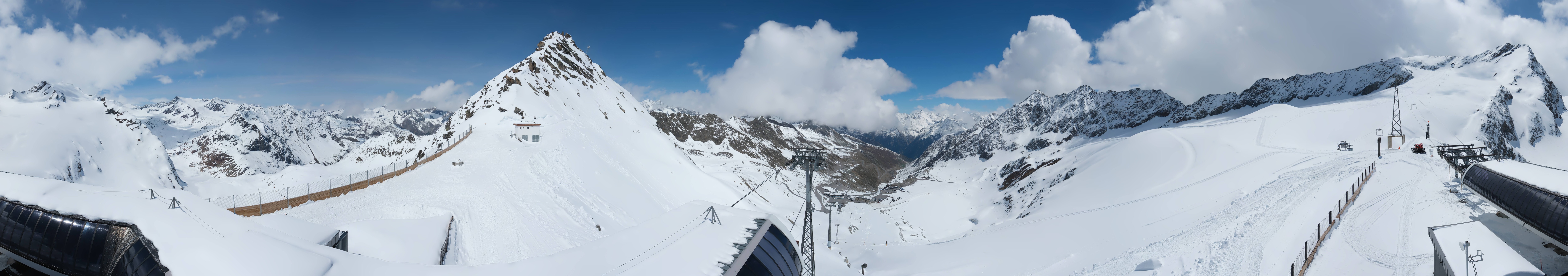 Archiv Foto Webcam Schwarze Schneid / Rettenbachgletscher