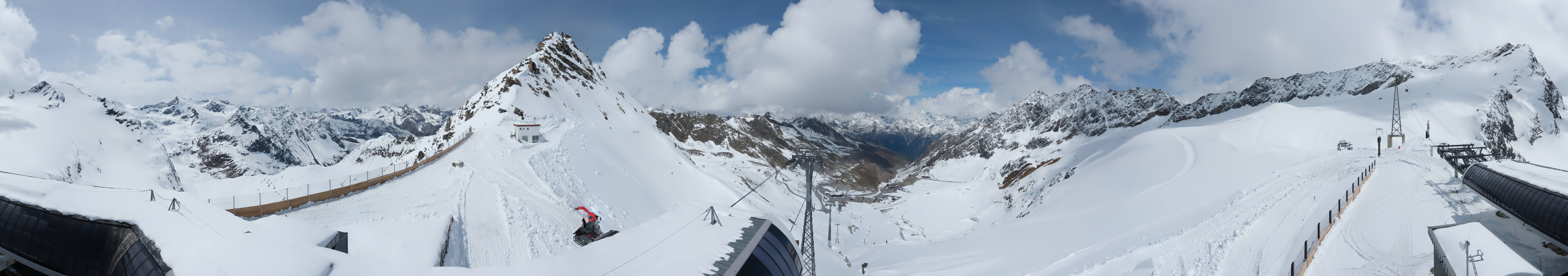 Archiv Foto Webcam Schwarze Schneid / Rettenbachgletscher
