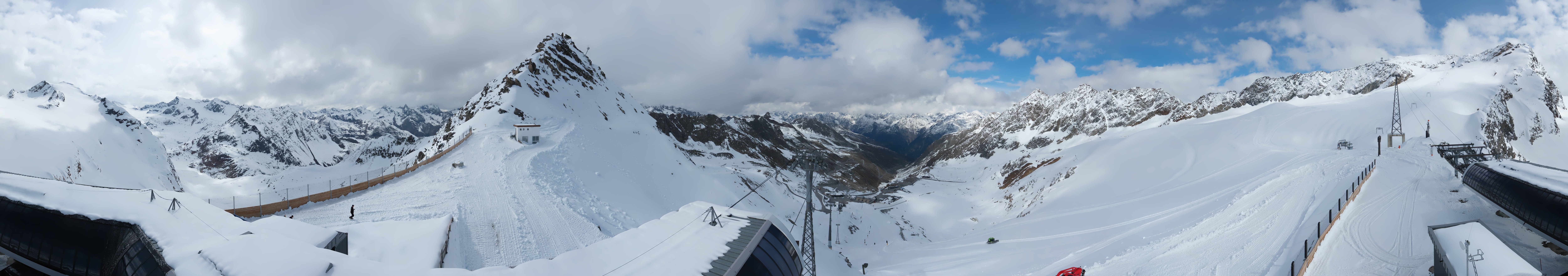 Archiv Foto Webcam Schwarze Schneid / Rettenbachgletscher