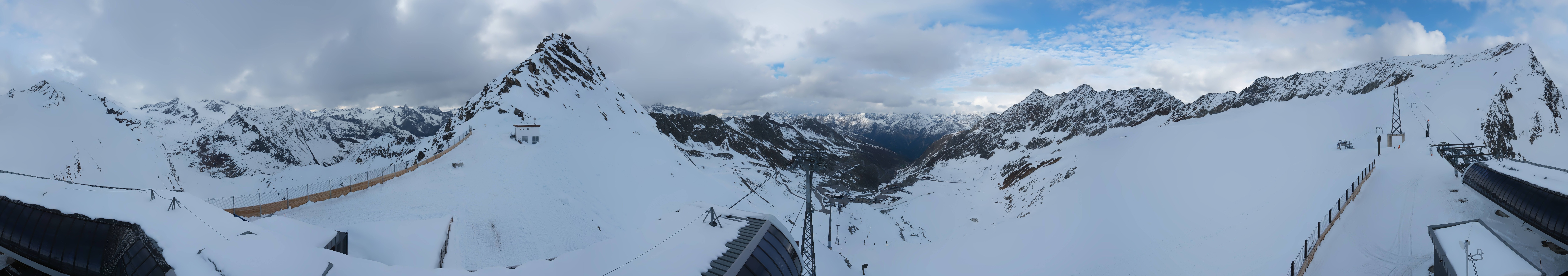 Archiv Foto Webcam Schwarze Schneid / Rettenbachgletscher