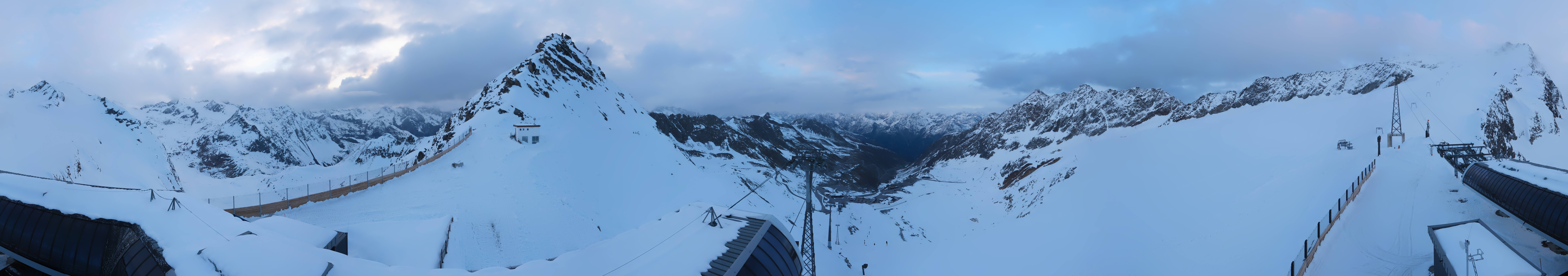 Archiv Foto Webcam Schwarze Schneid / Rettenbachgletscher