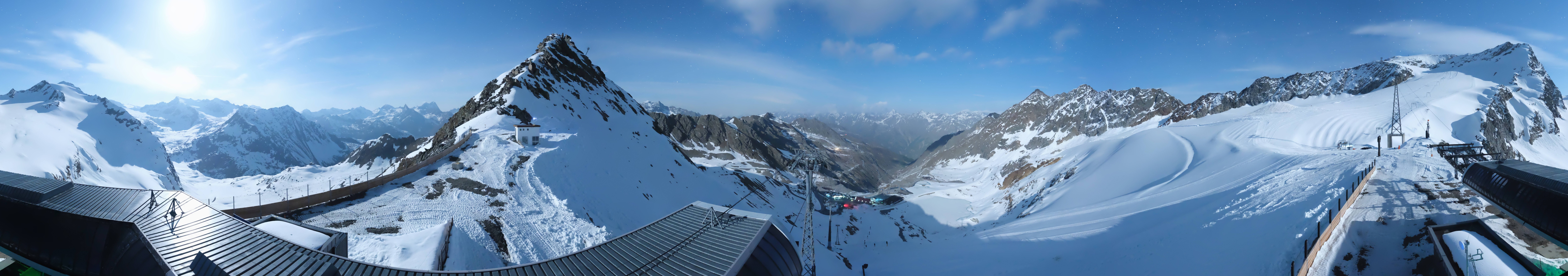 Archiv Foto Webcam Schwarze Schneid / Rettenbachgletscher