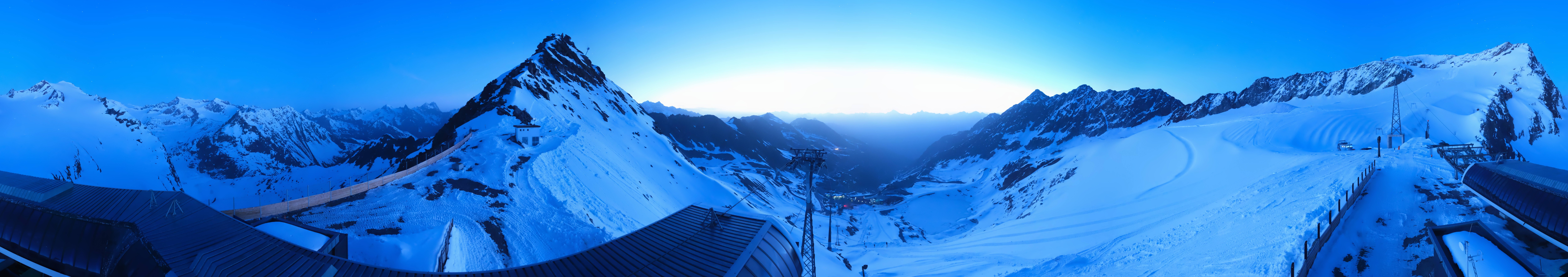 Archiv Foto Webcam Schwarze Schneid / Rettenbachgletscher