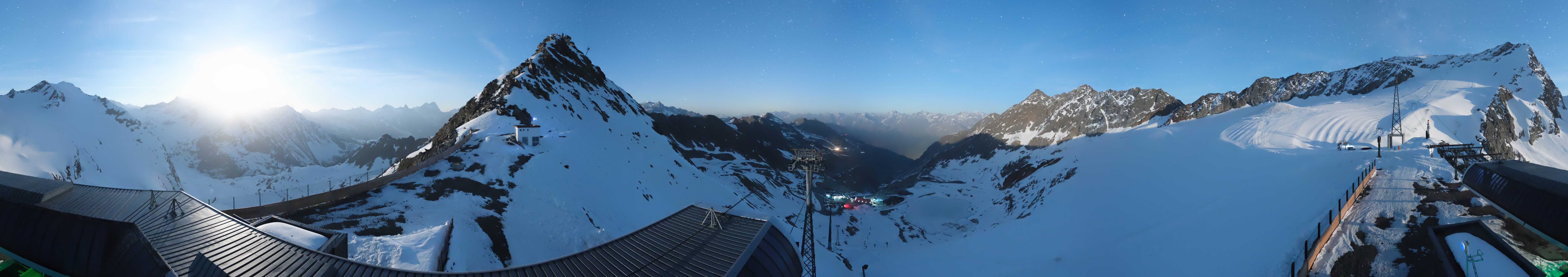 Archiv Foto Webcam Schwarze Schneid / Rettenbachgletscher