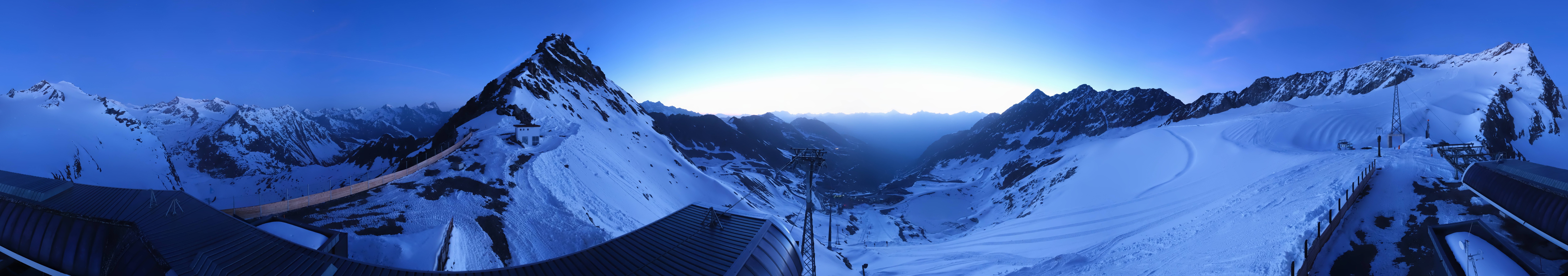 Archiv Foto Webcam Schwarze Schneid / Rettenbachgletscher