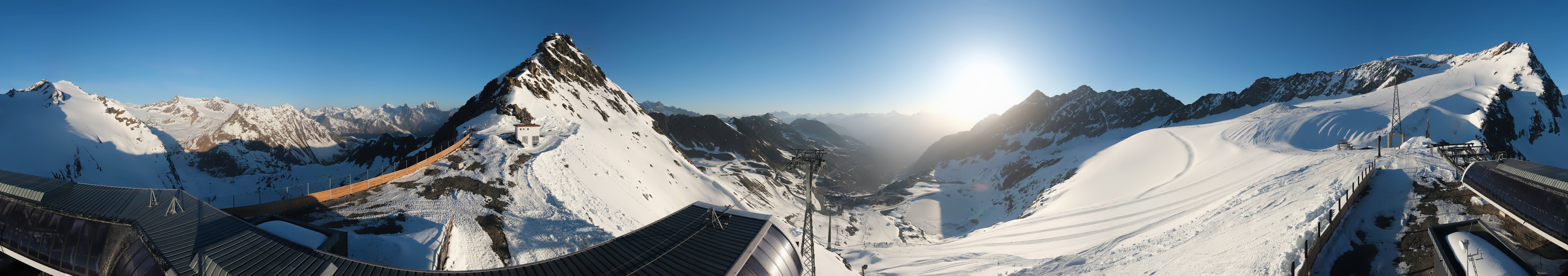 Archiv Foto Webcam Schwarze Schneid / Rettenbachgletscher
