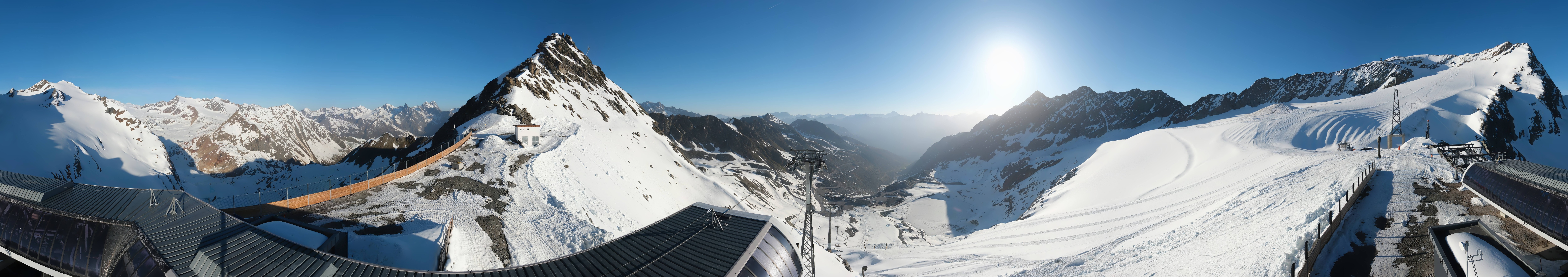 Archiv Foto Webcam Schwarze Schneid / Rettenbachgletscher