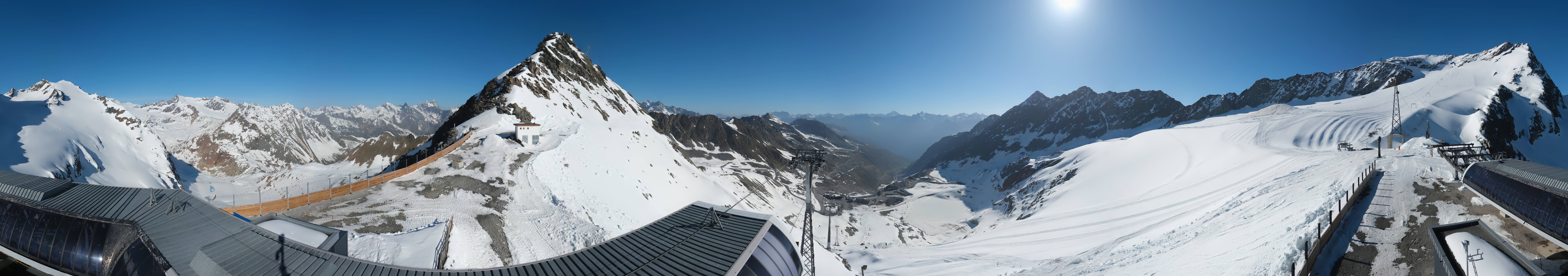 Archiv Foto Webcam Schwarze Schneid / Rettenbachgletscher