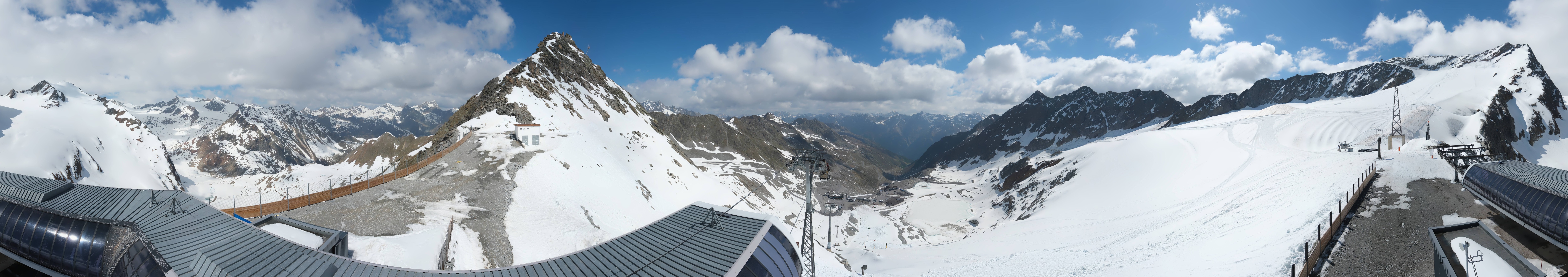 Archiv Foto Webcam Schwarze Schneid / Rettenbachgletscher