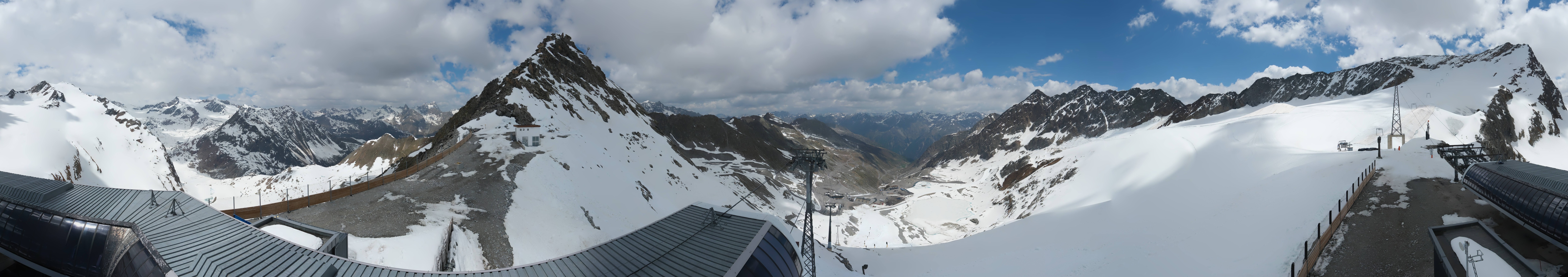 Archived image Webcam Rettenbach Glacier Sölden