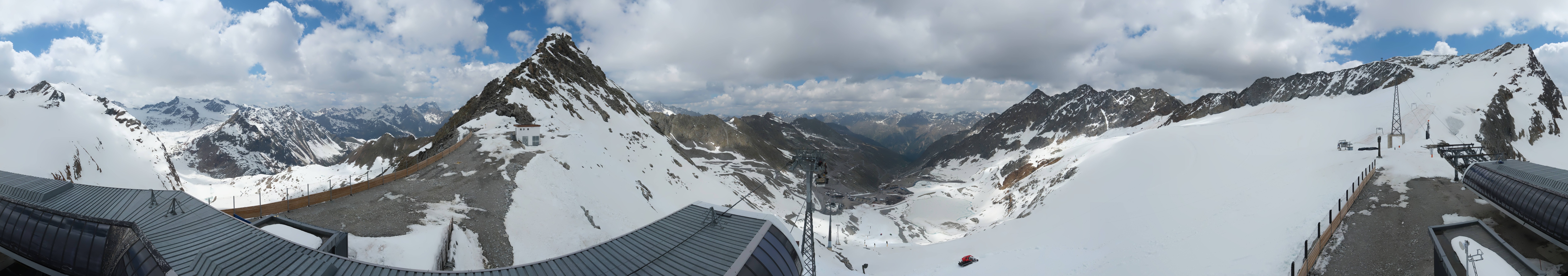 Archived image Webcam Rettenbach Glacier Sölden