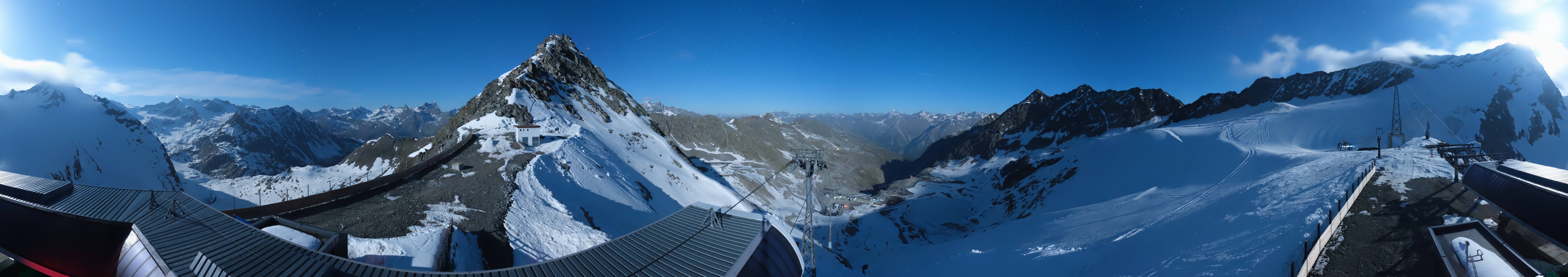 Archiv Foto Webcam Schwarze Schneid / Rettenbachgletscher