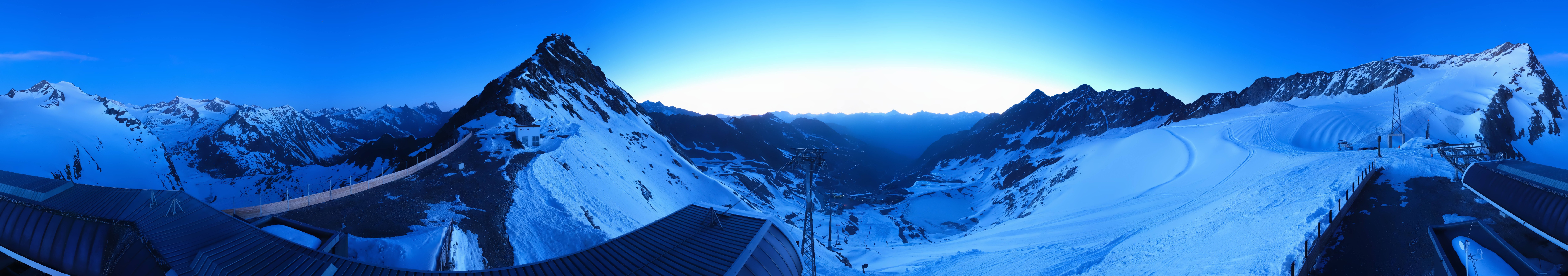 Archiv Foto Webcam Schwarze Schneid / Rettenbachgletscher