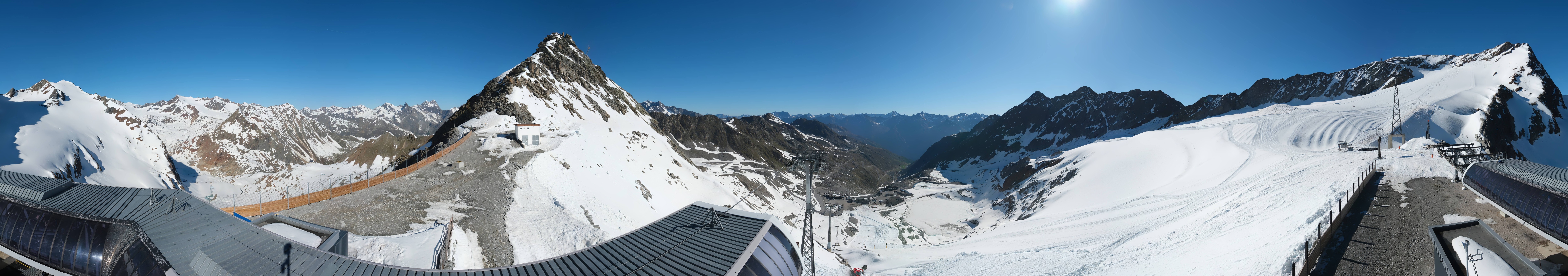 Archiv Foto Webcam Schwarze Schneid / Rettenbachgletscher