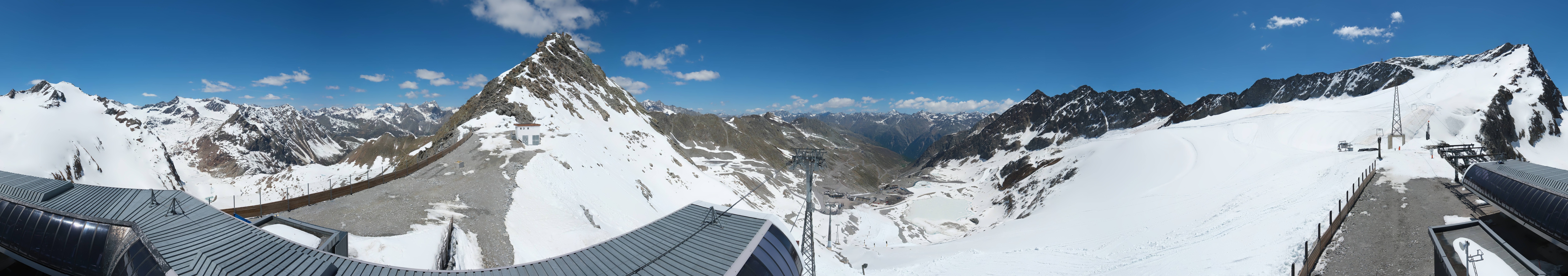 Archiv Foto Webcam Schwarze Schneid / Rettenbachgletscher