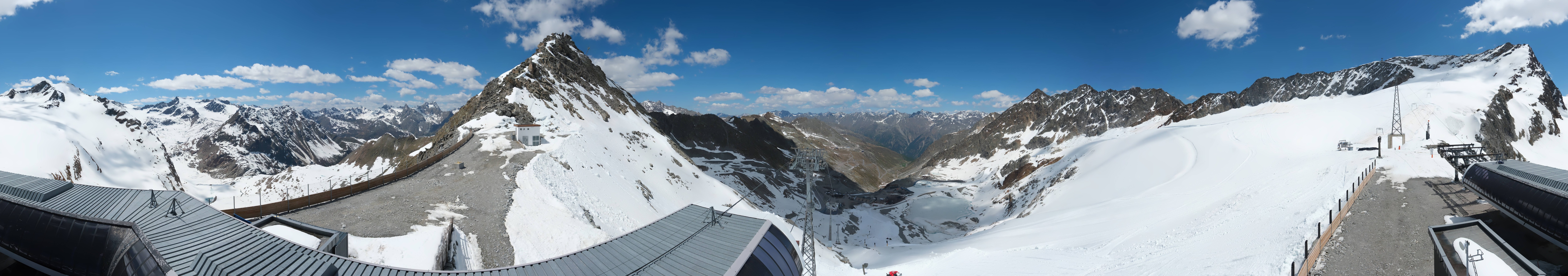 Archiv Foto Webcam Schwarze Schneid / Rettenbachgletscher