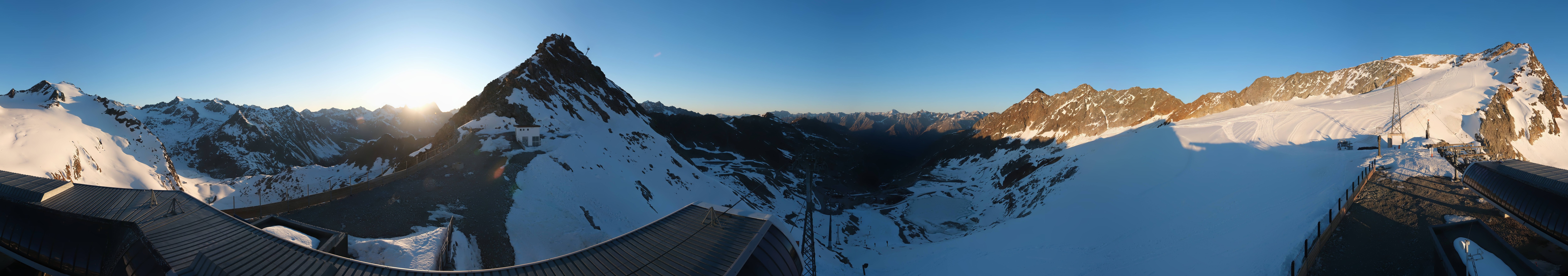 Archiv Foto Webcam Schwarze Schneid / Rettenbachgletscher