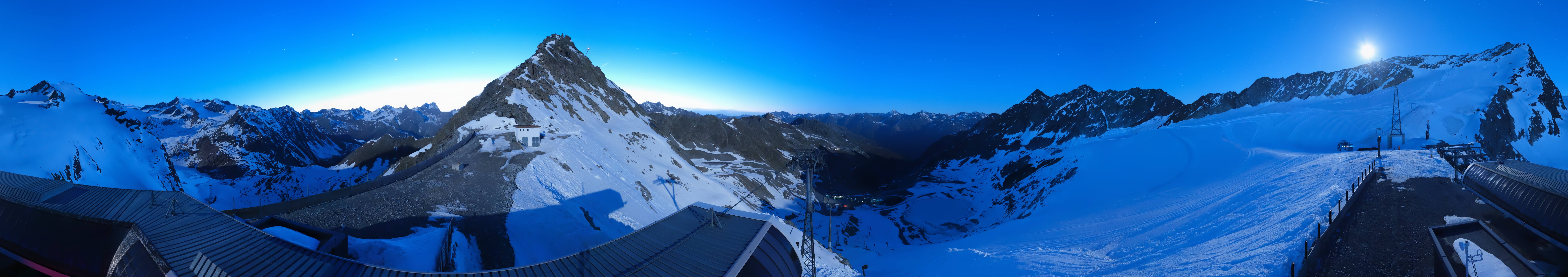 Archiv Foto Webcam Schwarze Schneid / Rettenbachgletscher