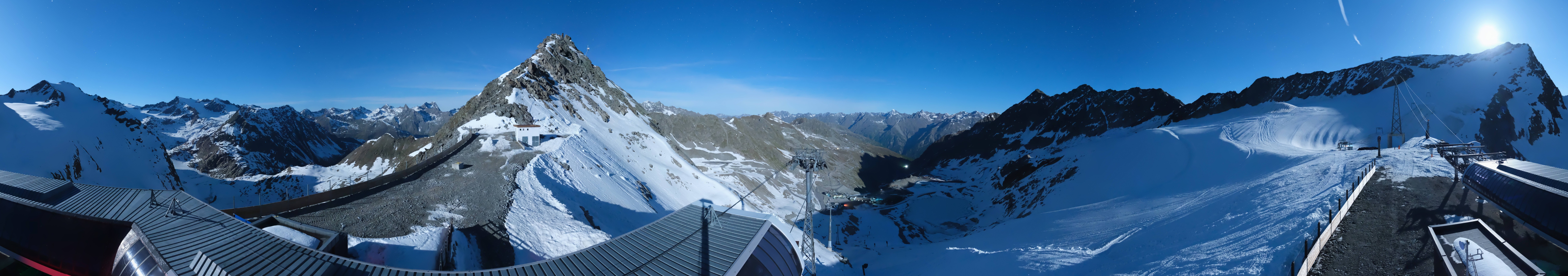 Archiv Foto Webcam Schwarze Schneid / Rettenbachgletscher
