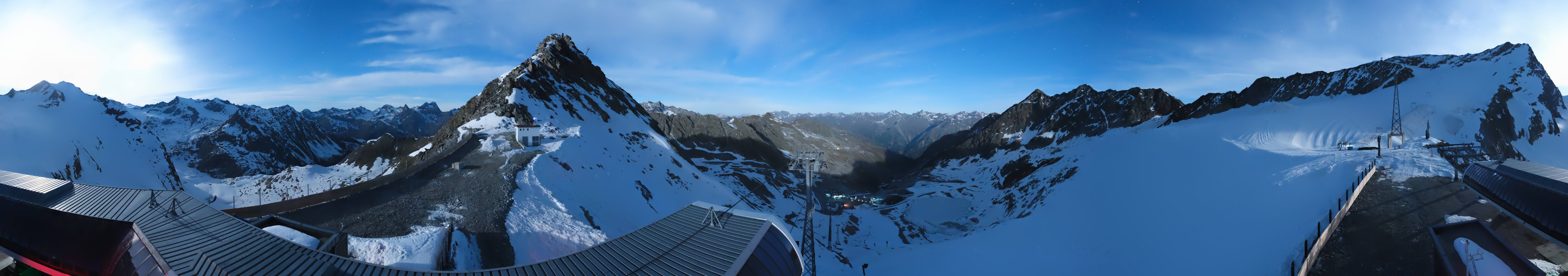 Archiv Foto Webcam Schwarze Schneid / Rettenbachgletscher