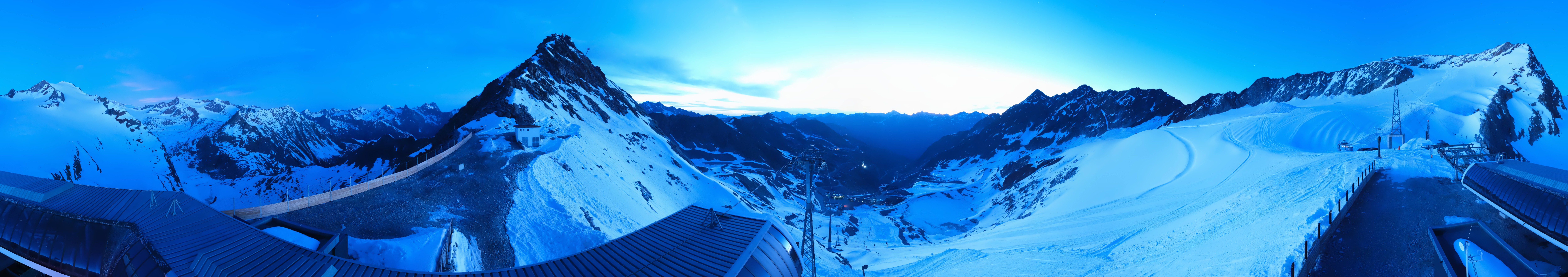 Archiv Foto Webcam Schwarze Schneid / Rettenbachgletscher