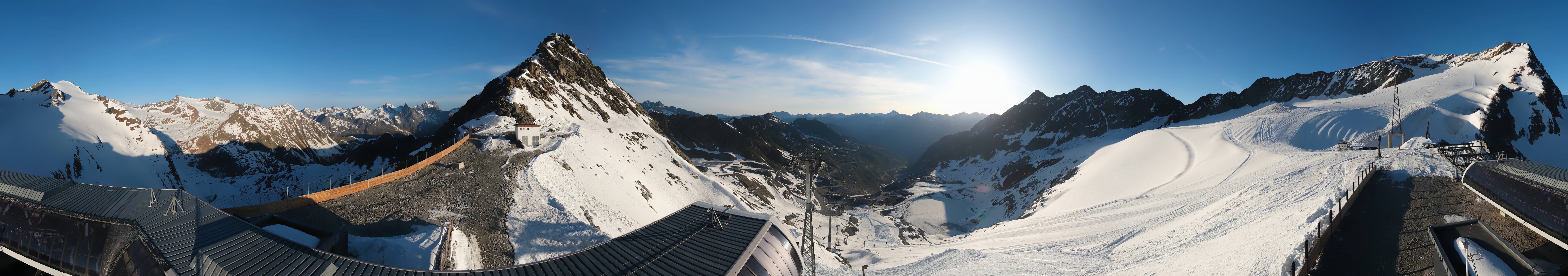 Archiv Foto Webcam Schwarze Schneid / Rettenbachgletscher