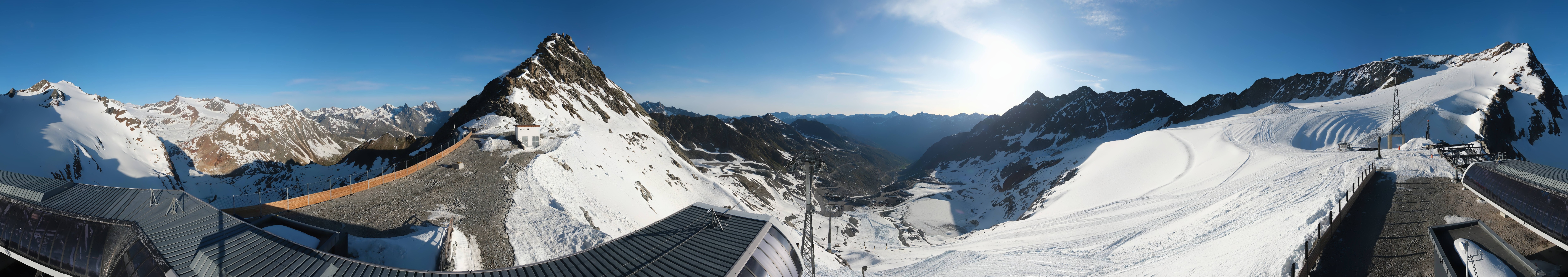 Archiv Foto Webcam Schwarze Schneid / Rettenbachgletscher