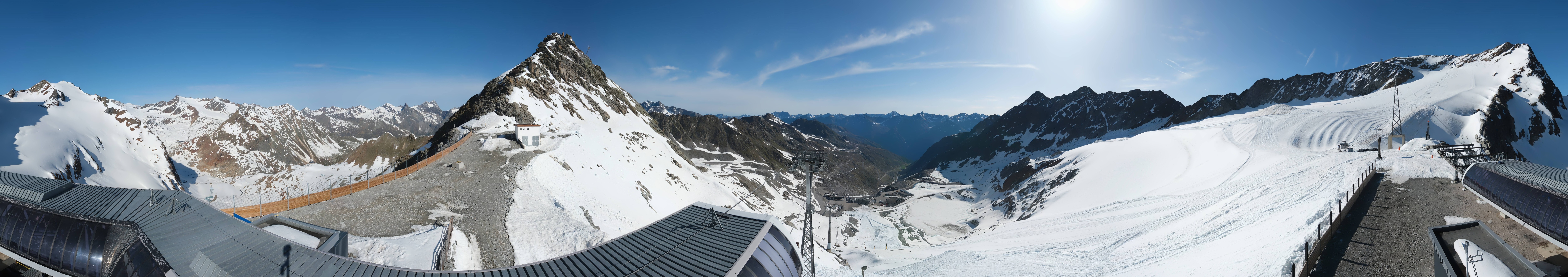 Archiv Foto Webcam Schwarze Schneid / Rettenbachgletscher