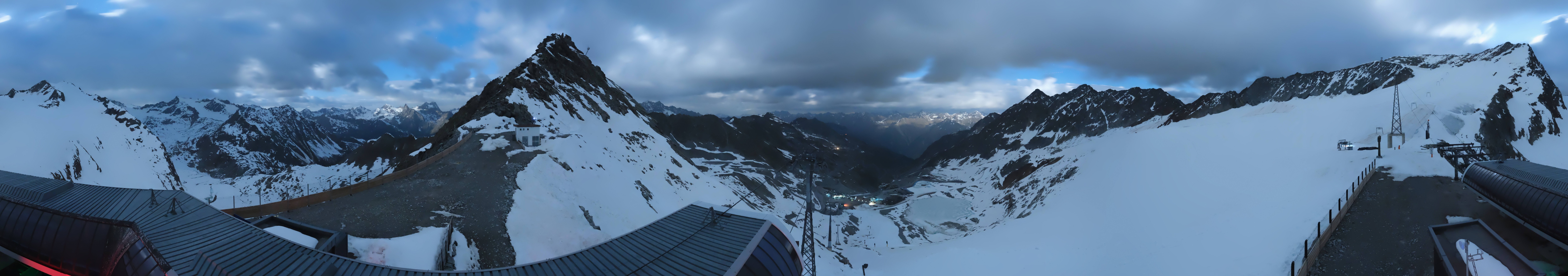 Archived image Webcam Rettenbach Glacier Sölden