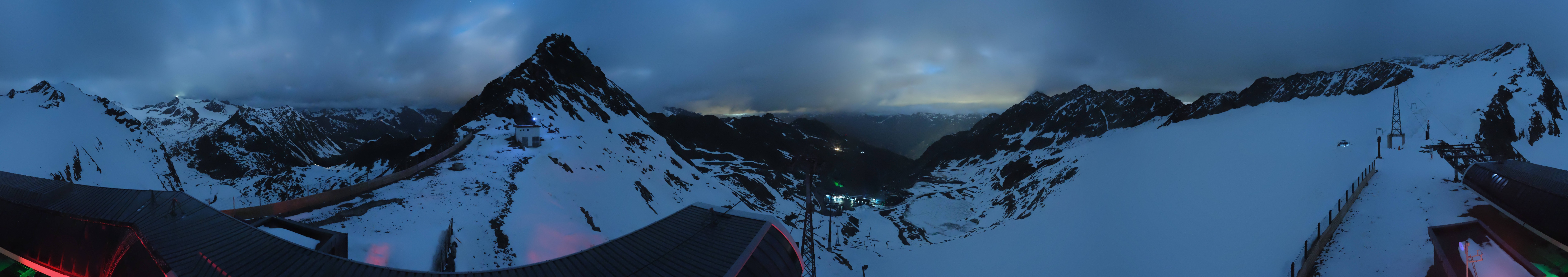 Archived image Webcam Rettenbach Glacier Sölden