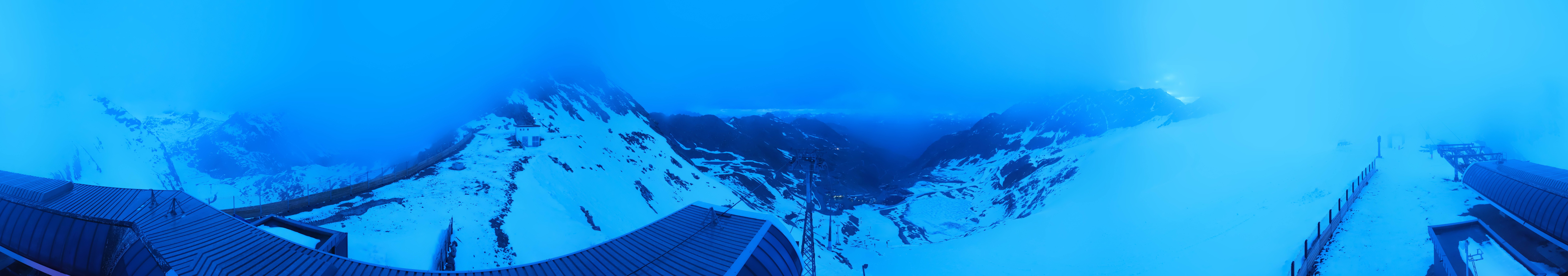 Archived image Webcam Rettenbach Glacier Sölden