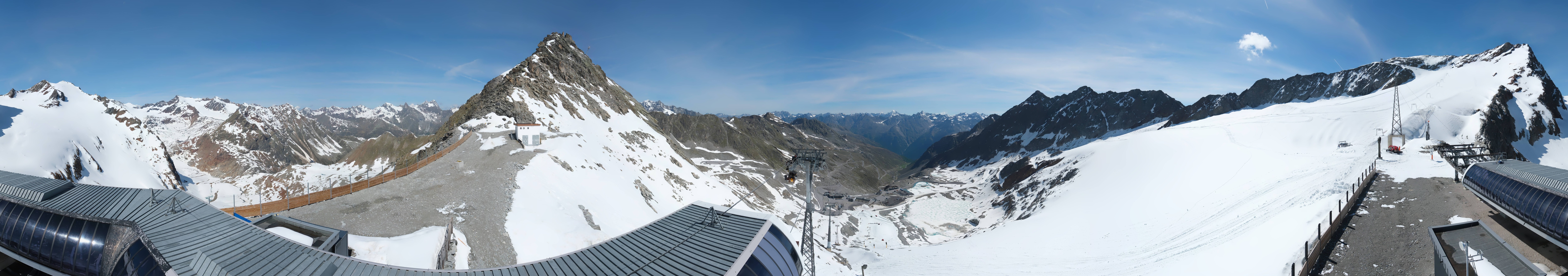 Archiv Foto Webcam Schwarze Schneid / Rettenbachgletscher