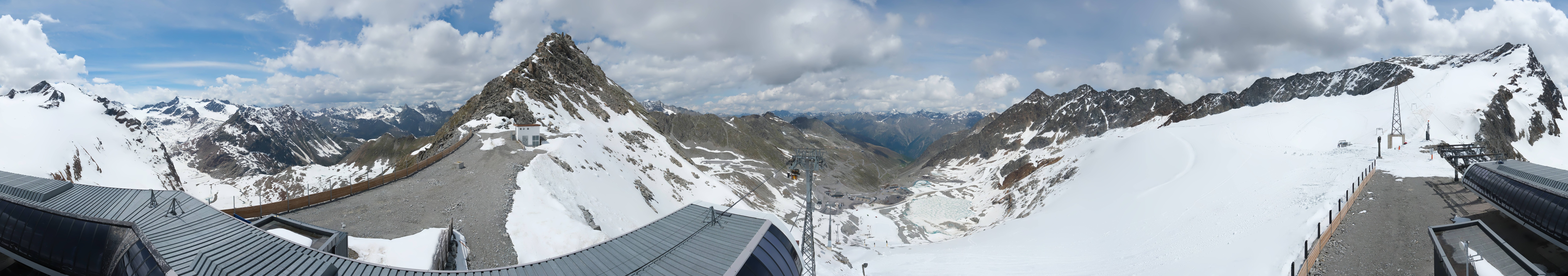 Archiv Foto Webcam Schwarze Schneid / Rettenbachgletscher