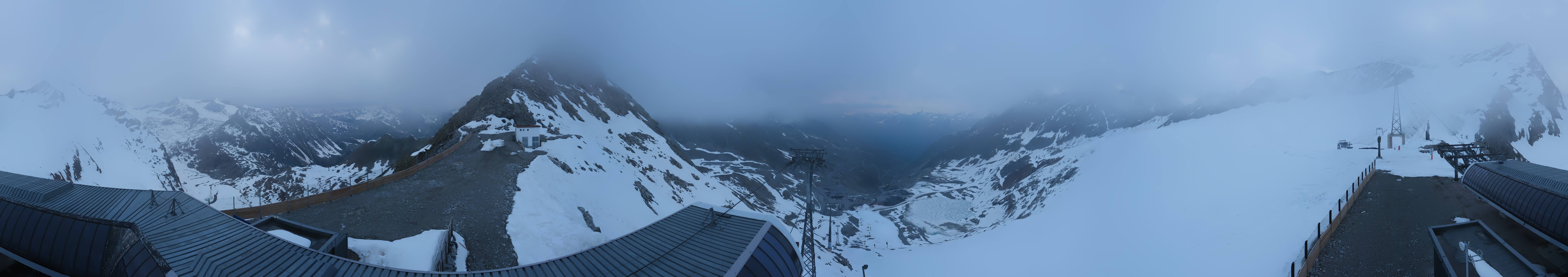 Archiv Foto Webcam Schwarze Schneid / Rettenbachgletscher
