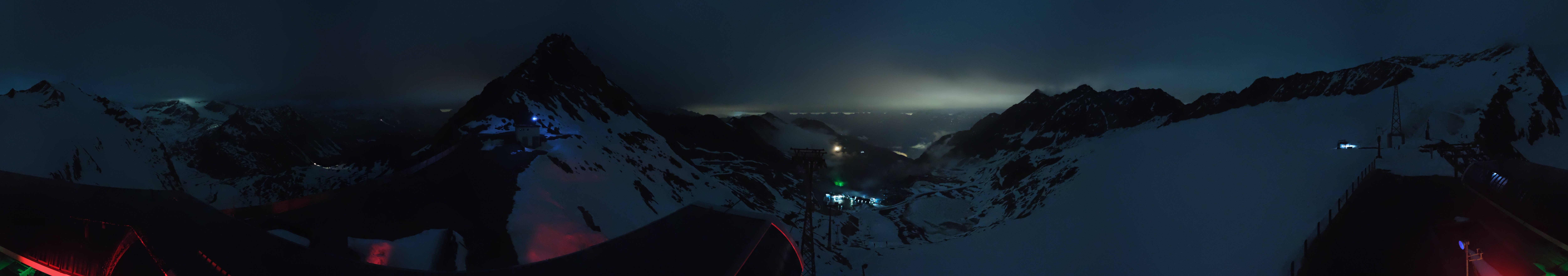 Archiv Foto Webcam Schwarze Schneid / Rettenbachgletscher