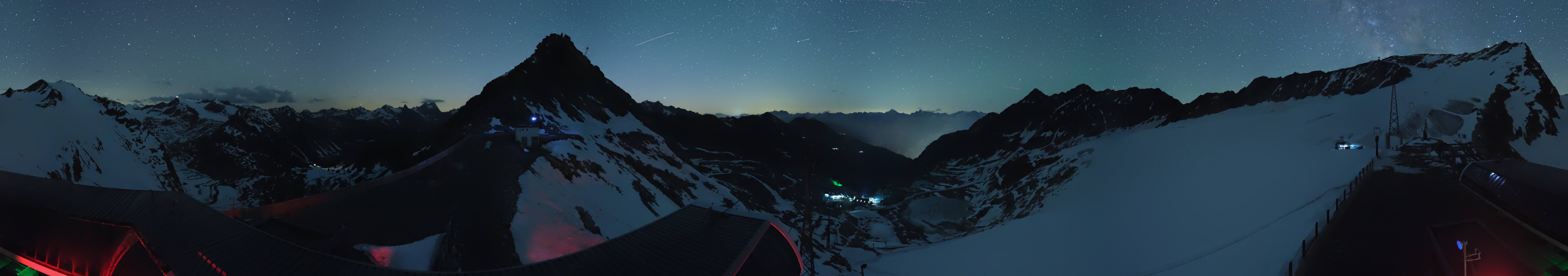 Archiv Foto Webcam Schwarze Schneid / Rettenbachgletscher