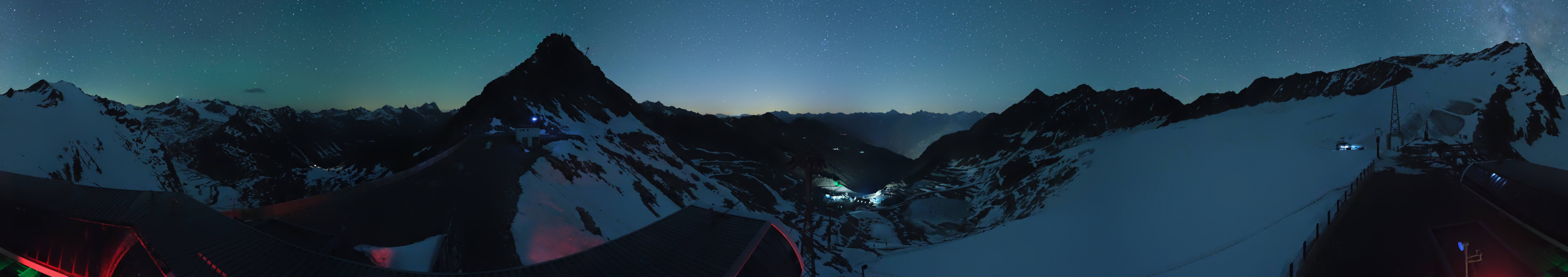Archiv Foto Webcam Schwarze Schneid / Rettenbachgletscher