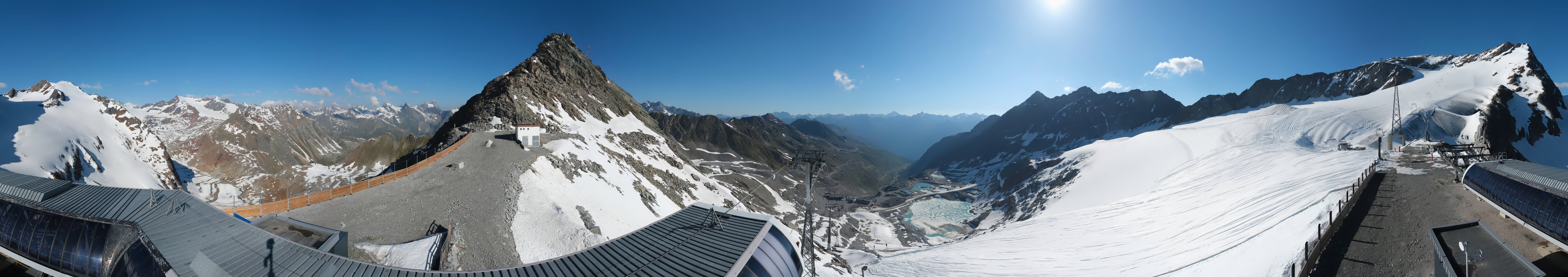Archiv Foto Webcam Schwarze Schneid / Rettenbachgletscher