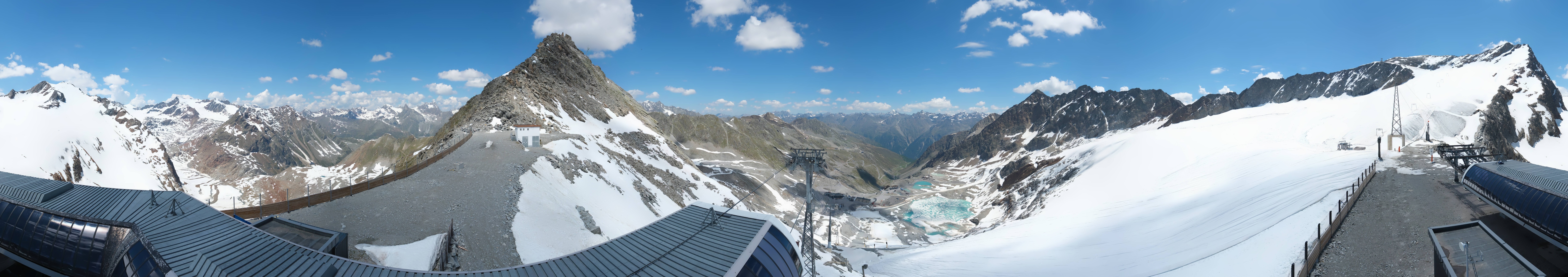 Archiv Foto Webcam Schwarze Schneid / Rettenbachgletscher