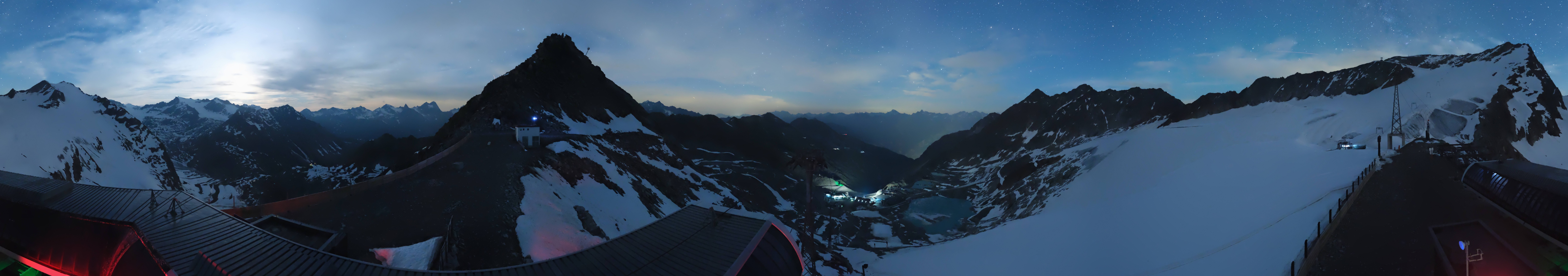 Archiv Foto Webcam Schwarze Schneid / Rettenbachgletscher