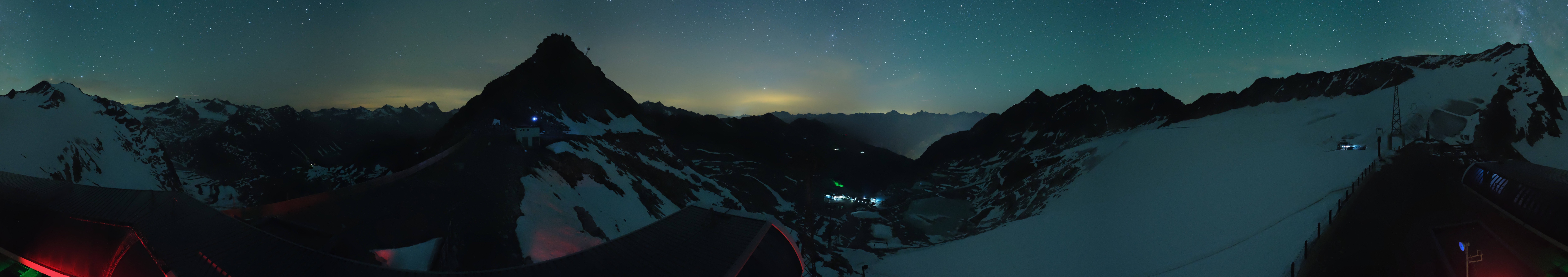 Archiv Foto Webcam Schwarze Schneid / Rettenbachgletscher