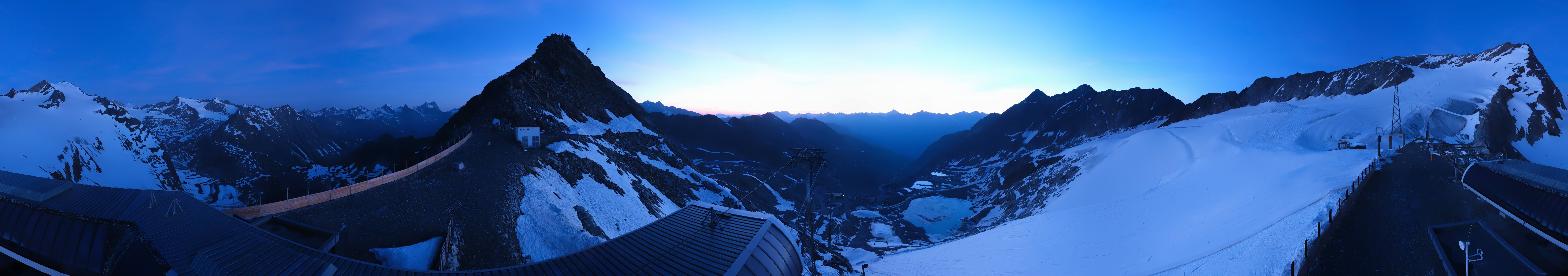 Archiv Foto Webcam Schwarze Schneid / Rettenbachgletscher