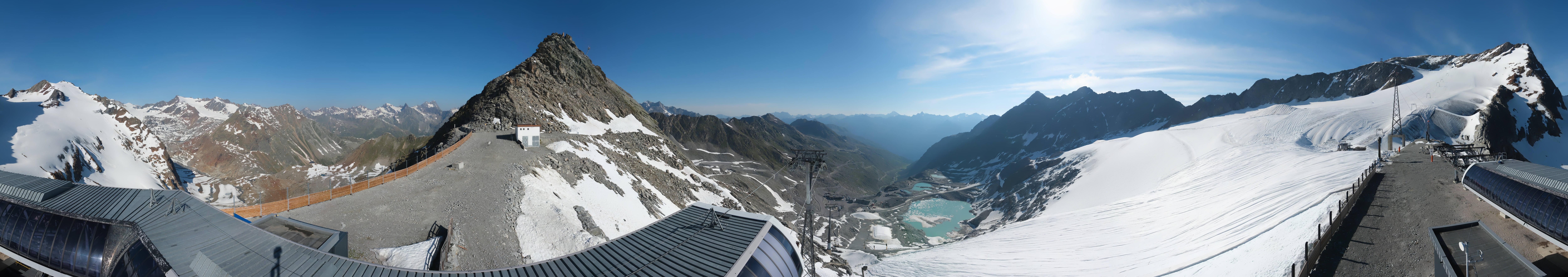 Archiv Foto Webcam Schwarze Schneid / Rettenbachgletscher