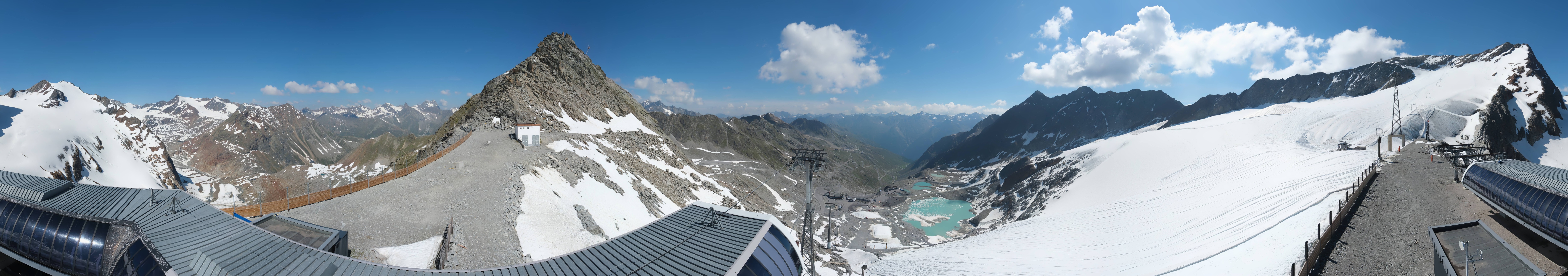 Archiv Foto Webcam Schwarze Schneid / Rettenbachgletscher