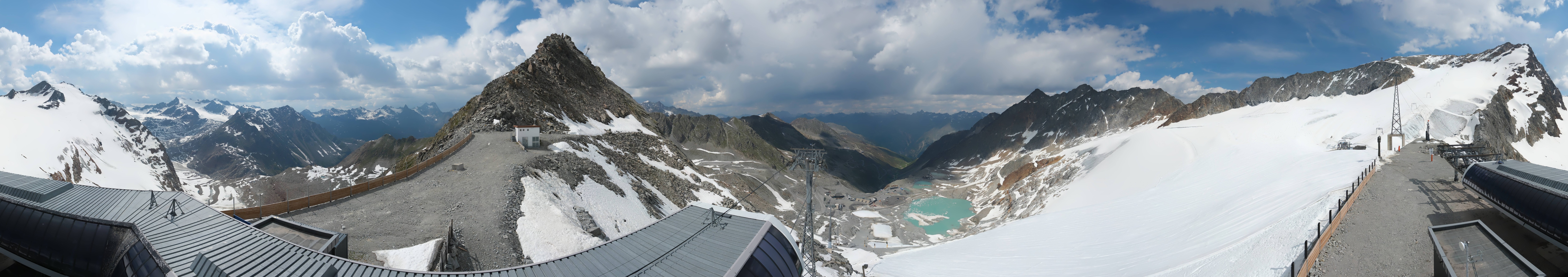 Archiv Foto Webcam Schwarze Schneid / Rettenbachgletscher