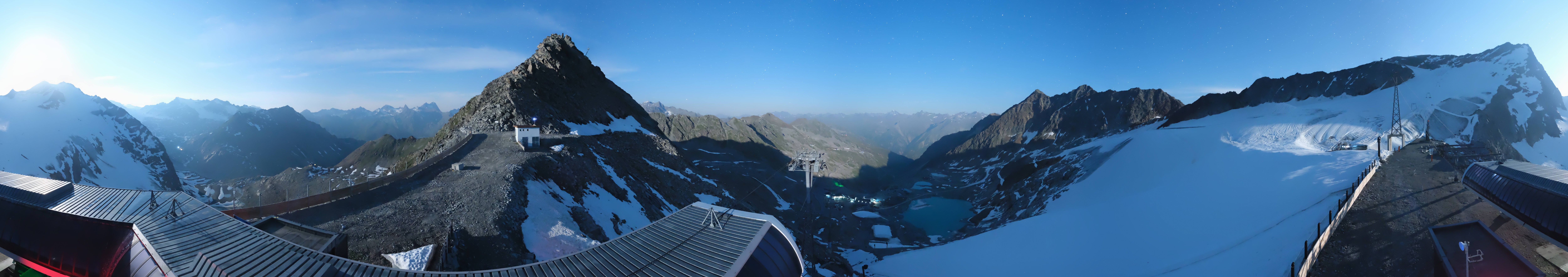 Archived image Webcam Rettenbach Glacier Sölden