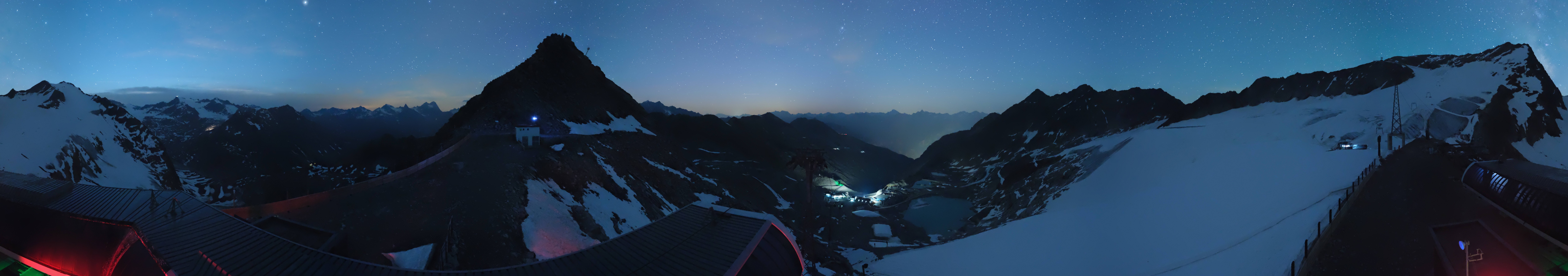 Archived image Webcam Rettenbach Glacier Sölden